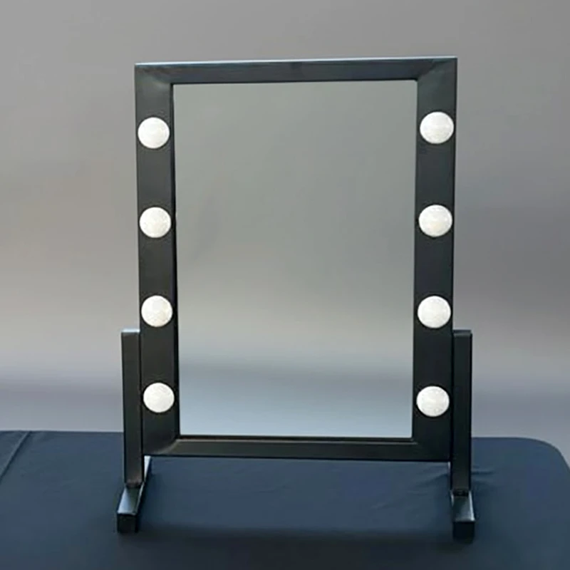 Specchio da tavolo bifacciale Black Double