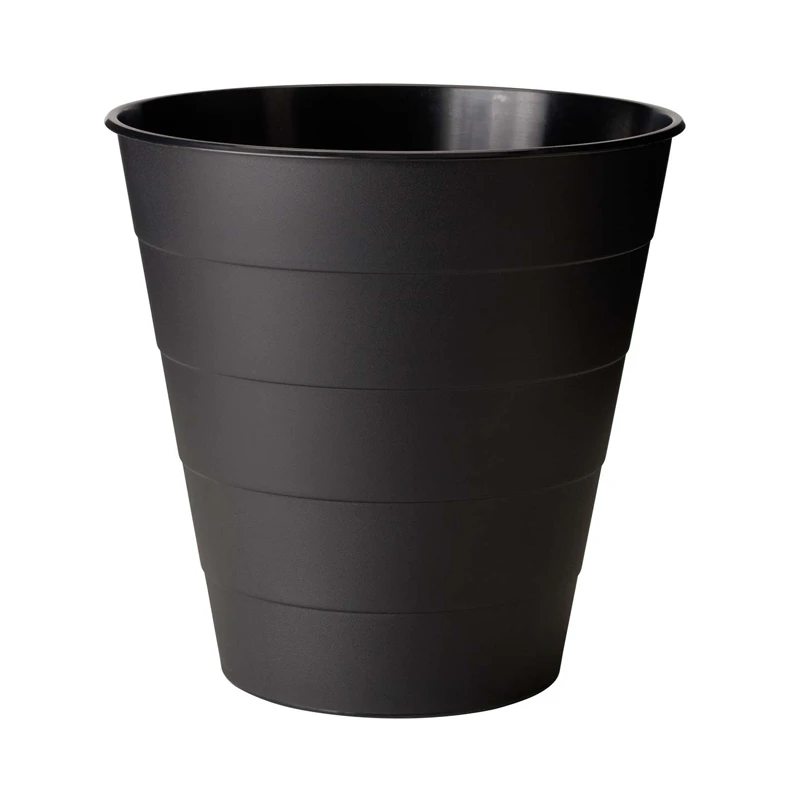 Cestino plastica nero